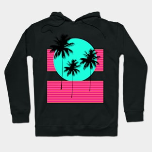 Hello California - Sunset Palms Hoodie